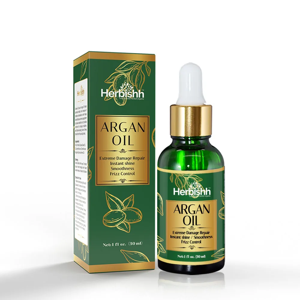 4 pcs - Herbishh Argan Oil- 30ml Each