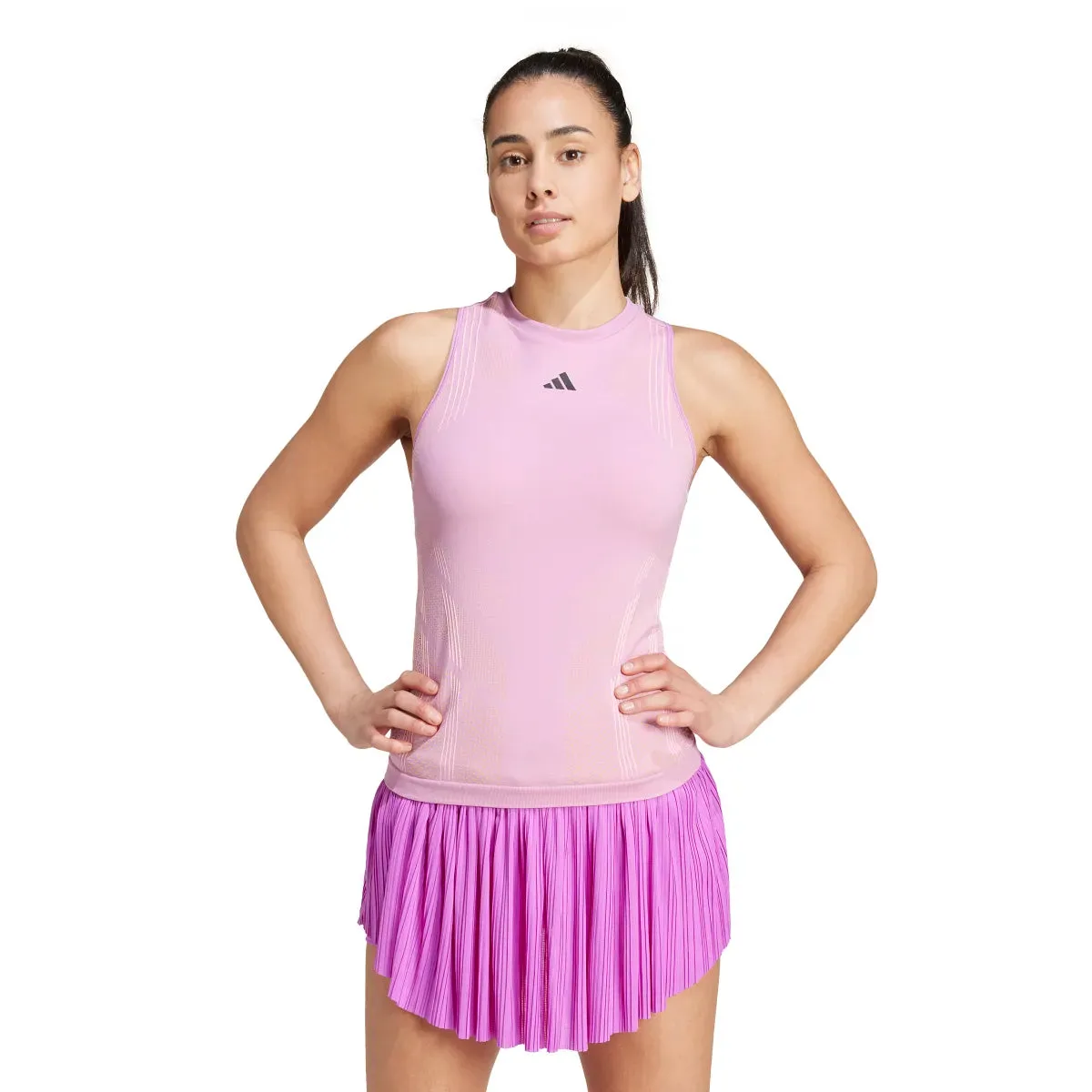 adidas Women's Tennis Pro Seamless Y-Tank Top