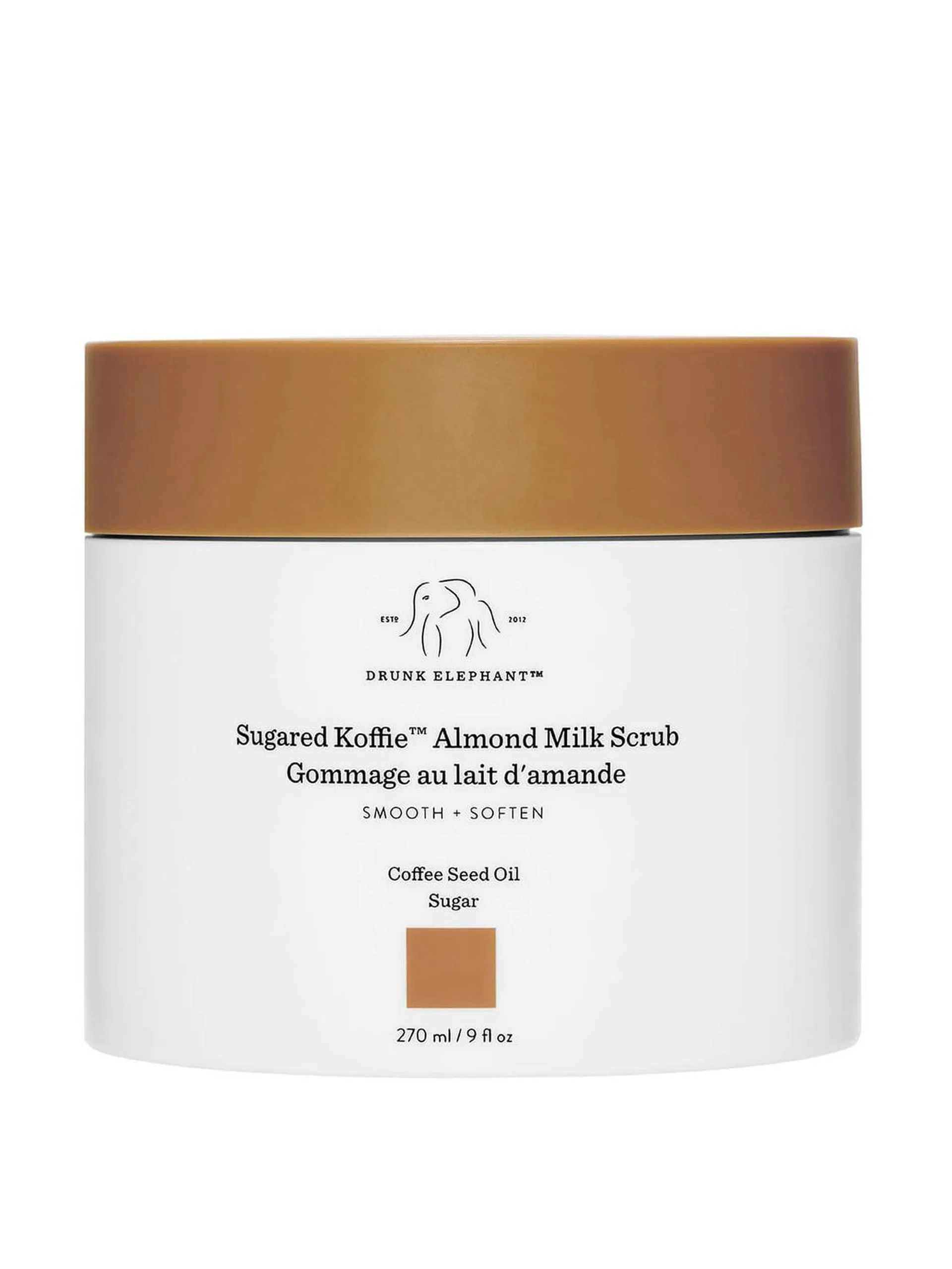 Almond milk scrub