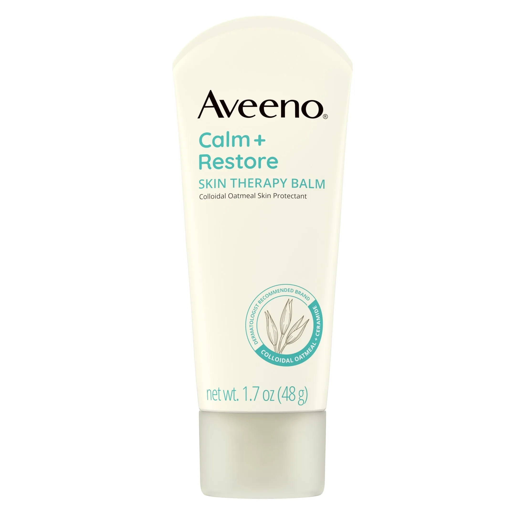 Aveeno Calm   Restore Skin Therapy Balm for Sensitive Skin, Face Moisturizer, 1.7 oz