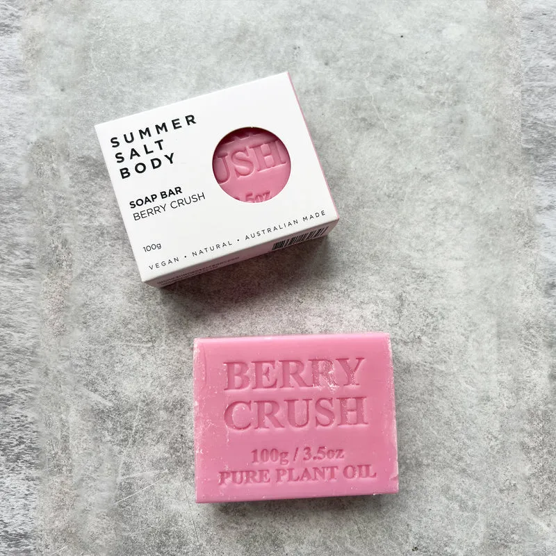 Berry Crush Soap Bar 100g - Summer Salt Body