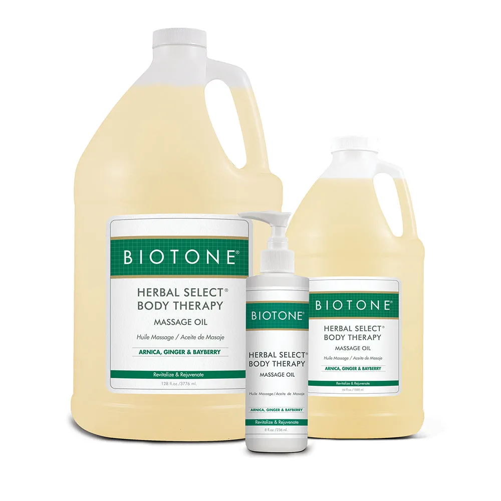 Biotone Herbal Select Body Therapy Massage Oil