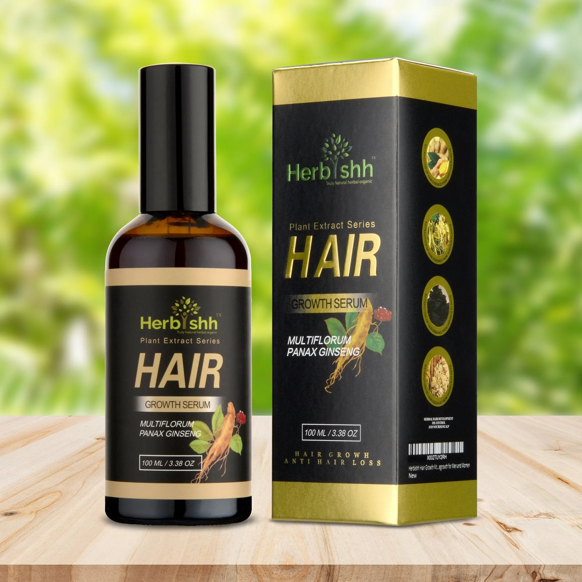 BUY 4 Anti hair loss Serum & GET 4 Argan oil FREE