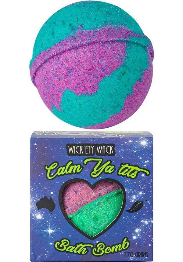 Calm Ya Tits | ROUND BATH BOMB