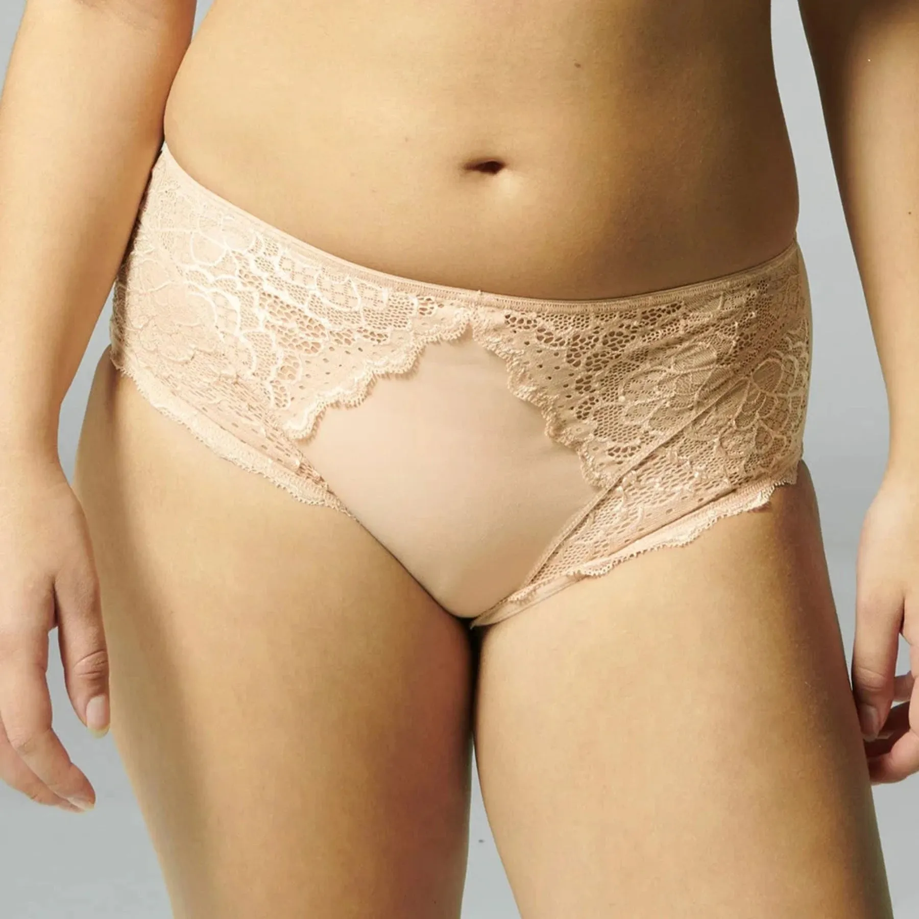 Caresse Control Brief 12A770 - Peau Rose