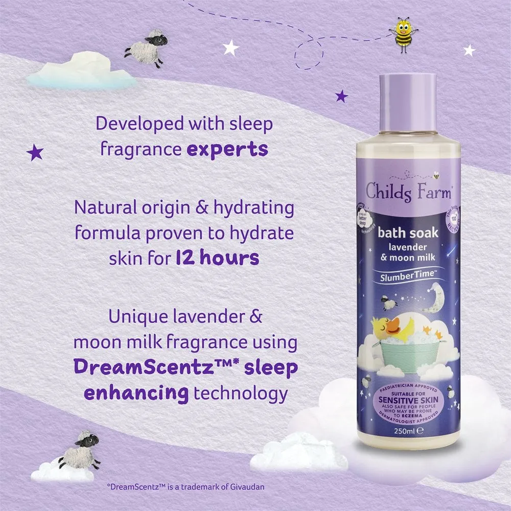 Childs Farm Lavender & Moon Milk SlumberTime Bath Soak 250ml