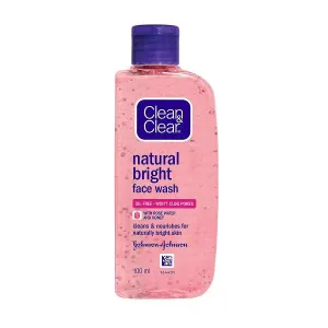 CLEAN & CLEAR NATURAL BRIGHT F/W 100ML