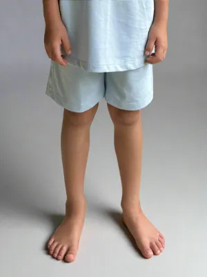 Cotton shorts in Blue