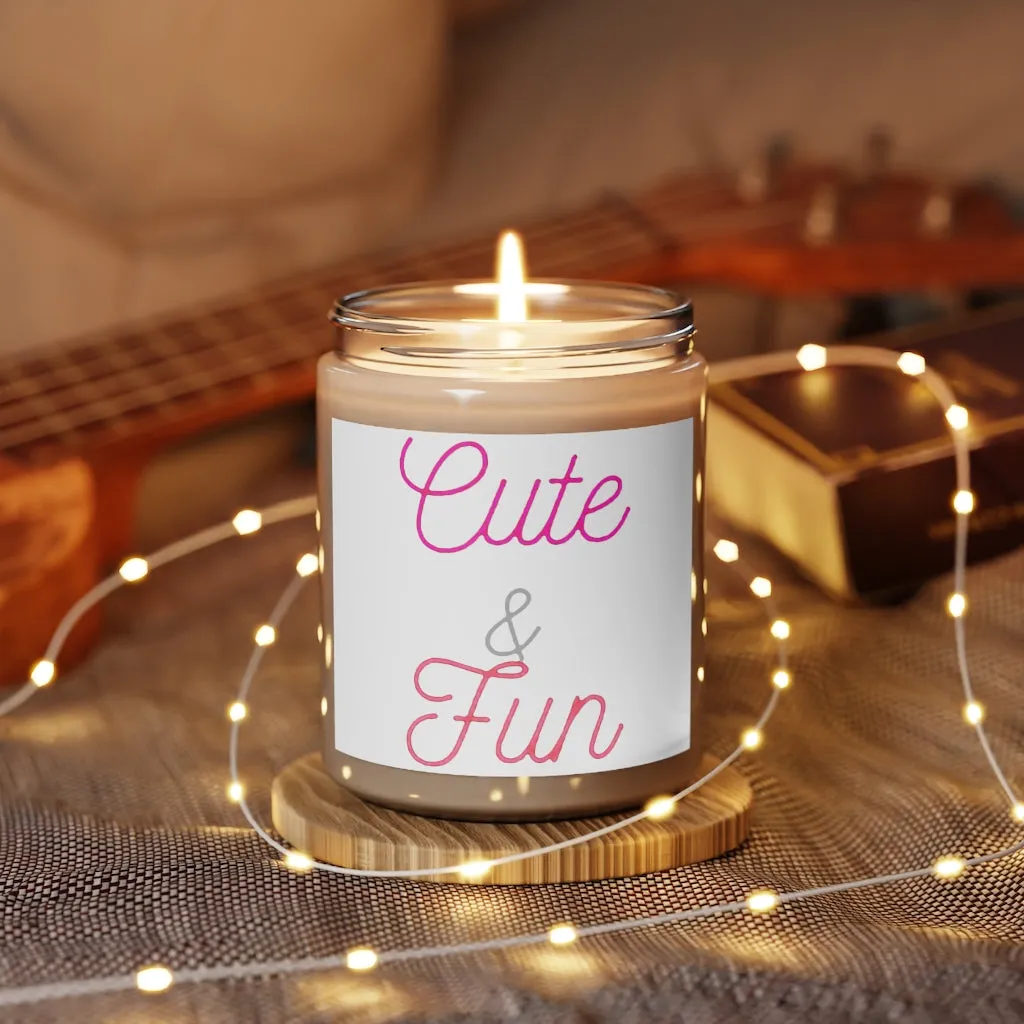 Cute and Fun Scented Candle, 9oz