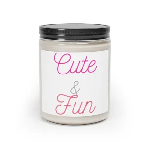 Cute and Fun Scented Candle, 9oz