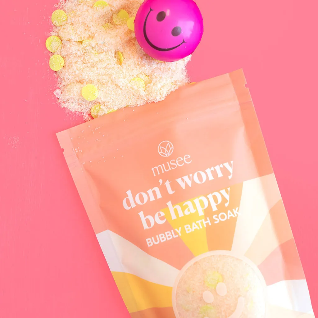 Don't Worry Be Happy Bubbly Bath Soak