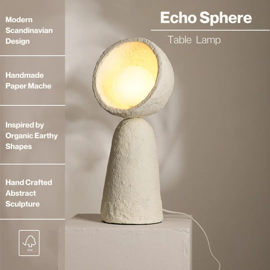 Echo Sphere Table Lamp