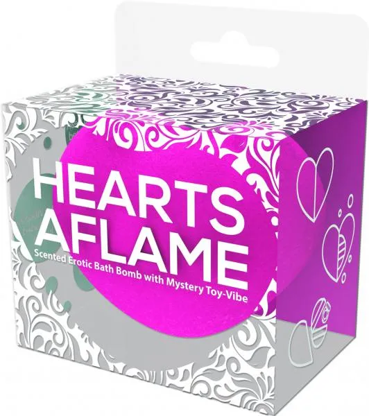 Hearts Aflame Erotic Bath Bomb