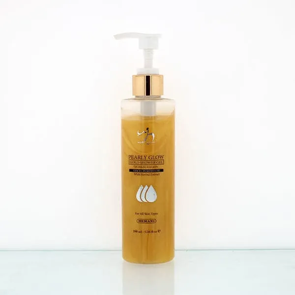 Hemani Pearly Glow Gold Shower Gel