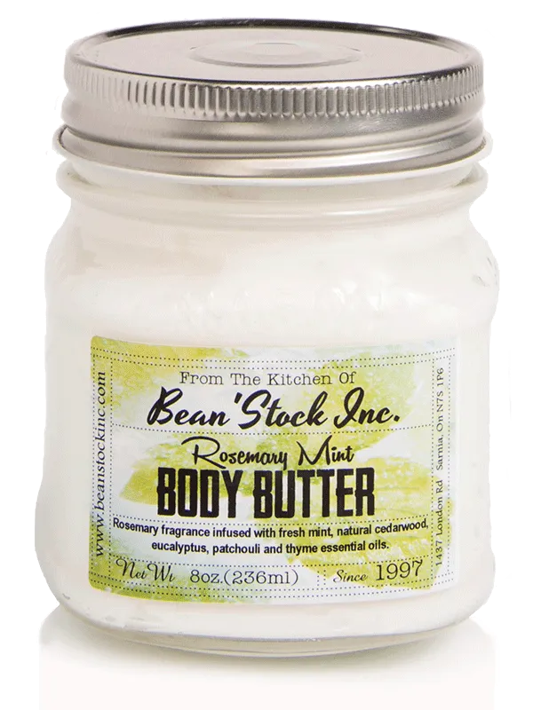 Mason Jar Collection - Rosemary Mint Body Butter