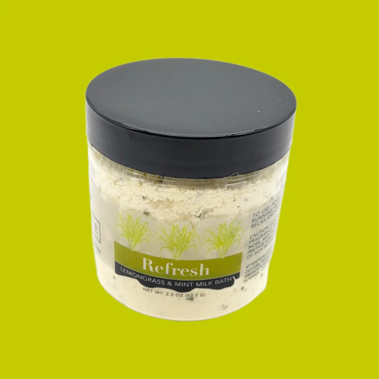 Milk Bath - Refresh (Lemongrass & Mint) Mini