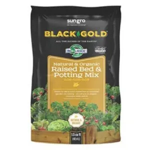 Natural & Organic Raised Bed & Potting Mix, 1.5-Cu. Ft.