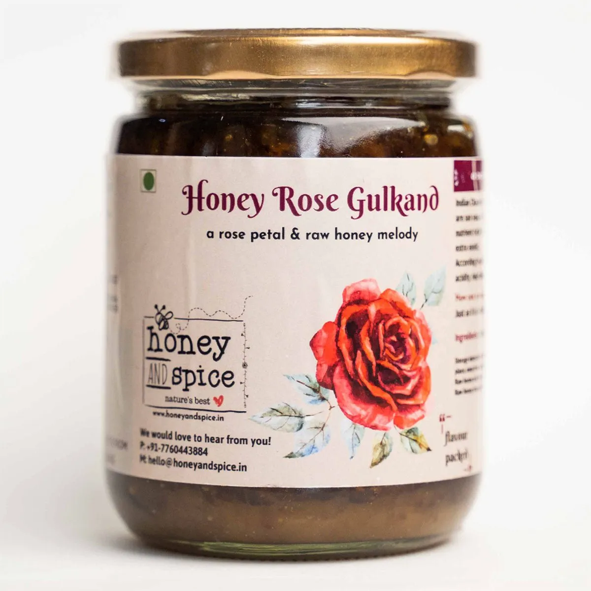 Nutrient Rich Honey Rosegulkand