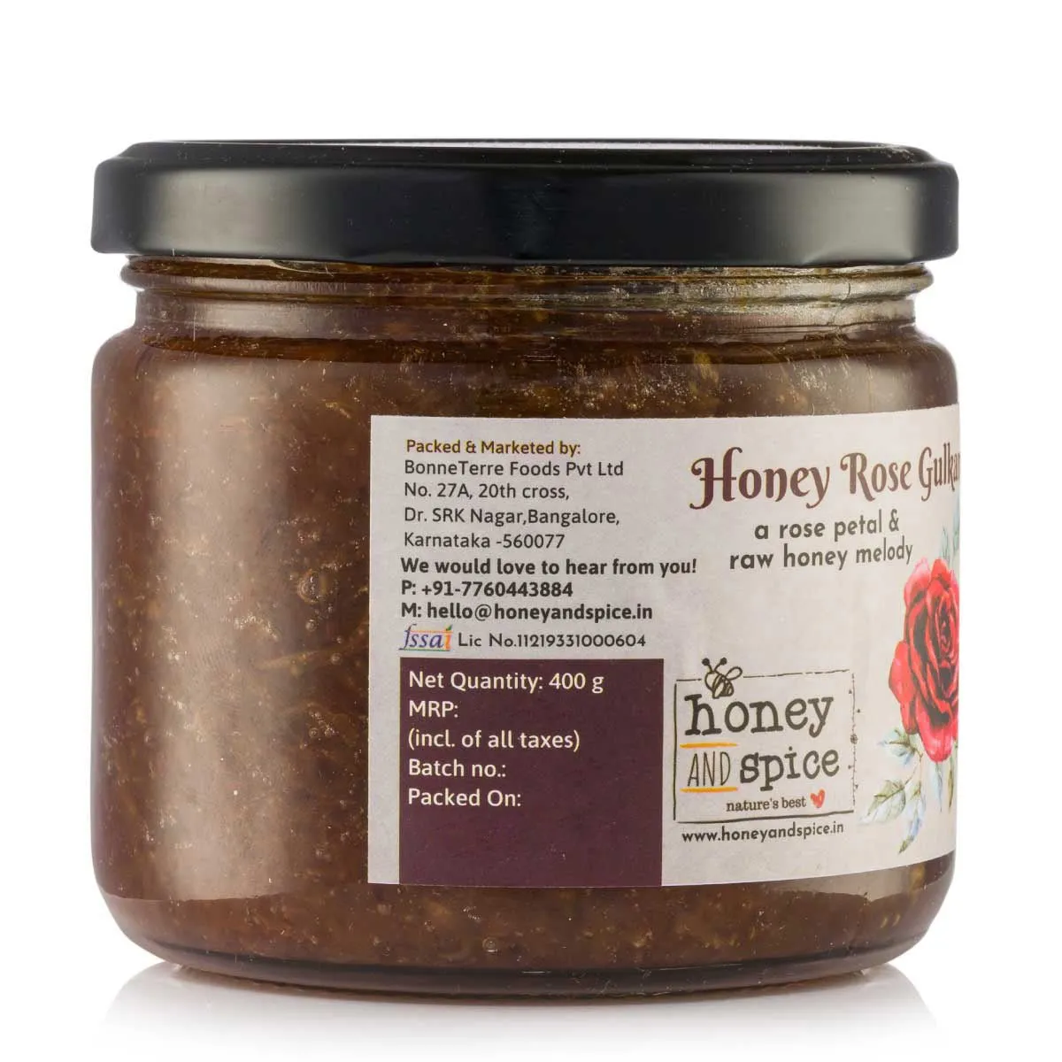 Nutrient Rich Honey Rosegulkand