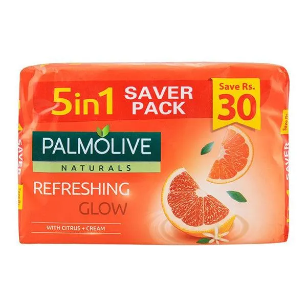 PALMOLIVE REFRESHING GLOW 5IN1 SOAP 98G