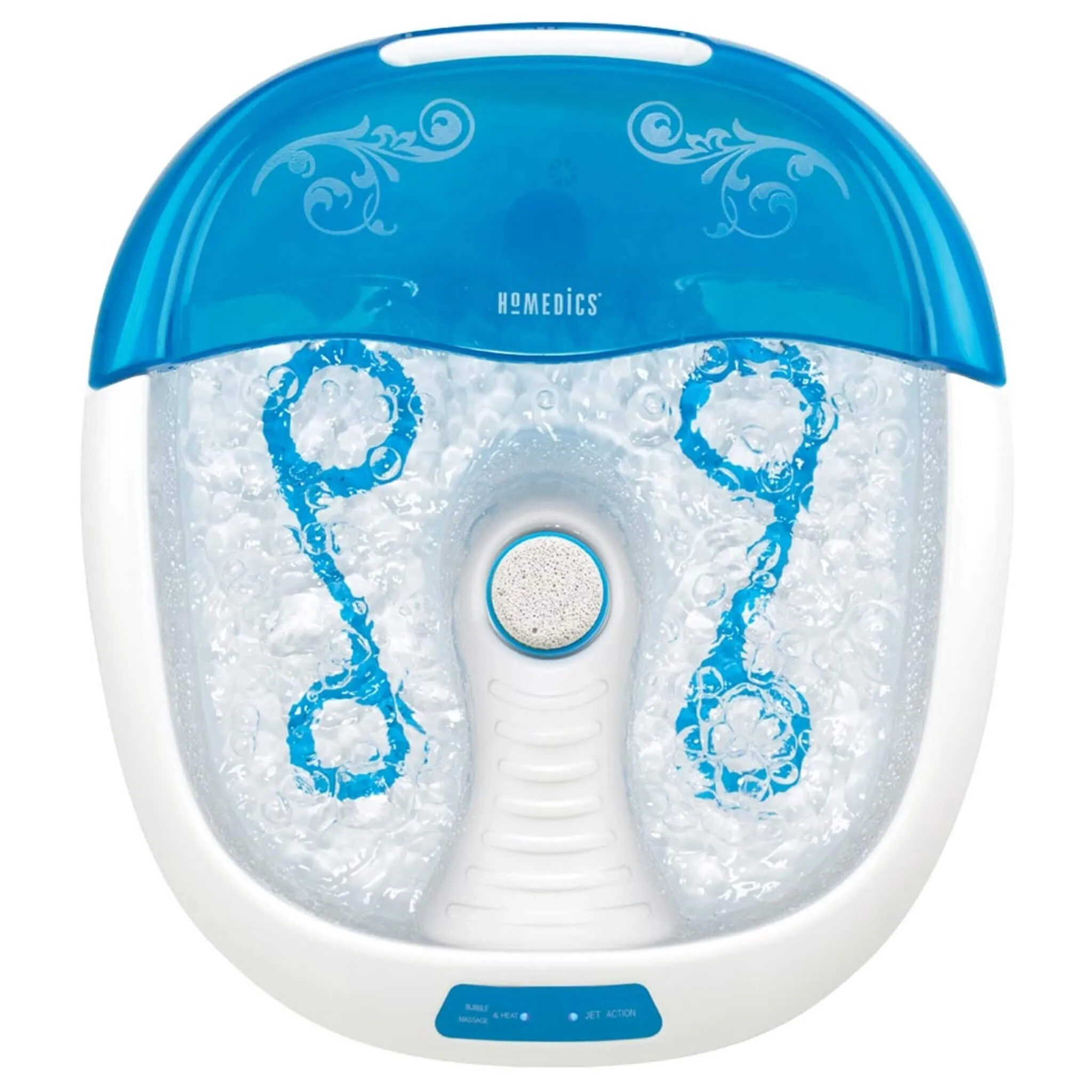 Pedicure Spa Bubbles Footbath with 3 Attachments