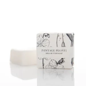 Petite Vintage Peony Soap