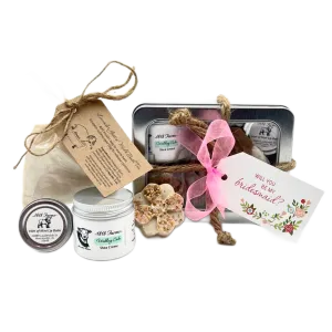 "Will You Be My Bridesmaid?" Skin Softening Gift Set