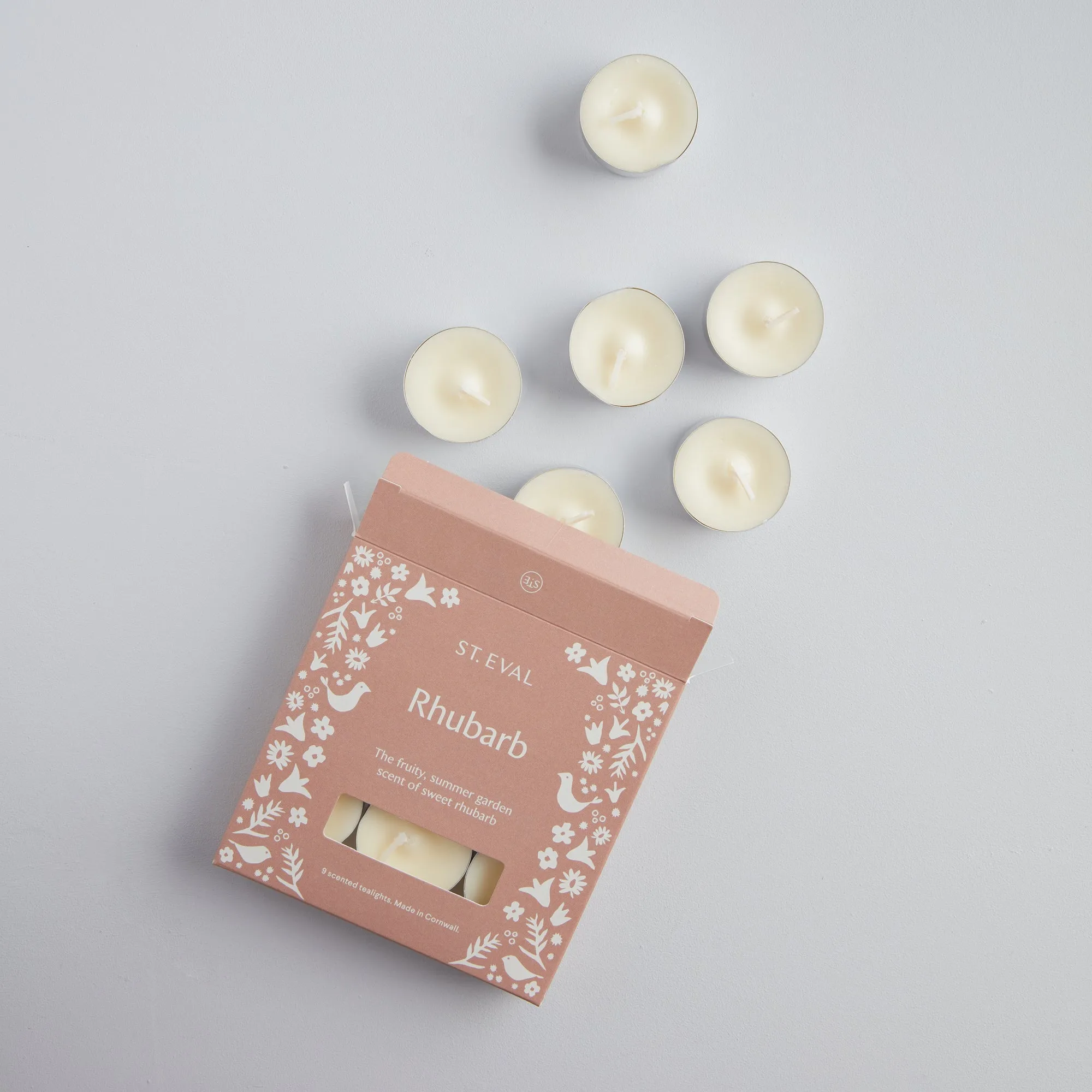 Rhubarb, Summer Folk, Scented Tealights