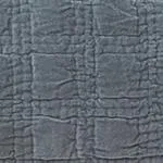 Samana Velvet Quilt [Green grey]