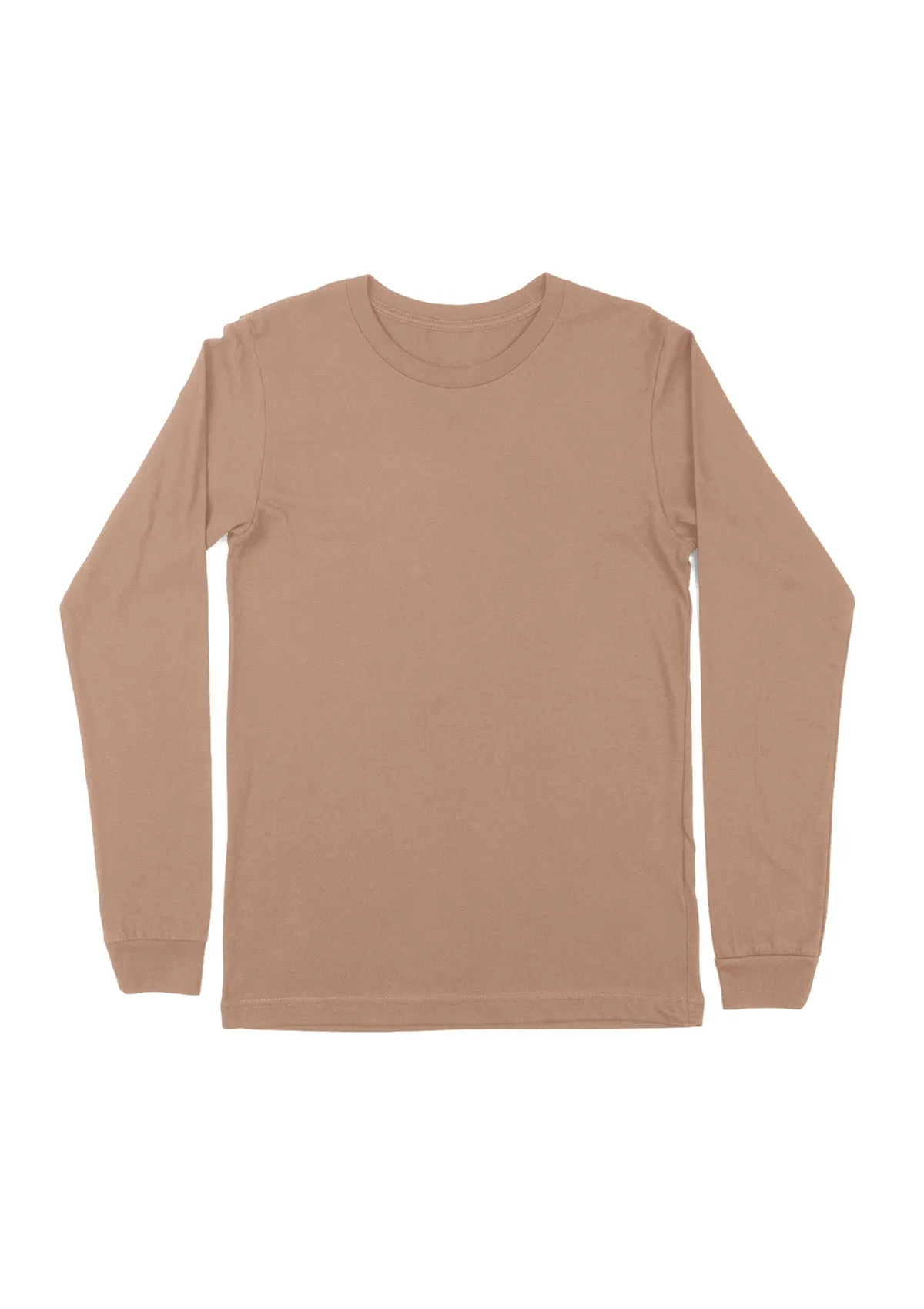 Sand Dune Long Sleeve Crew Neck T-Shirt for Women | Neutral & Sustainable