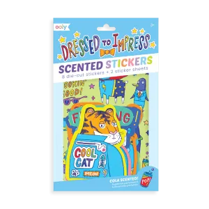 Scented Scratch Stickers - Dressed To Impress