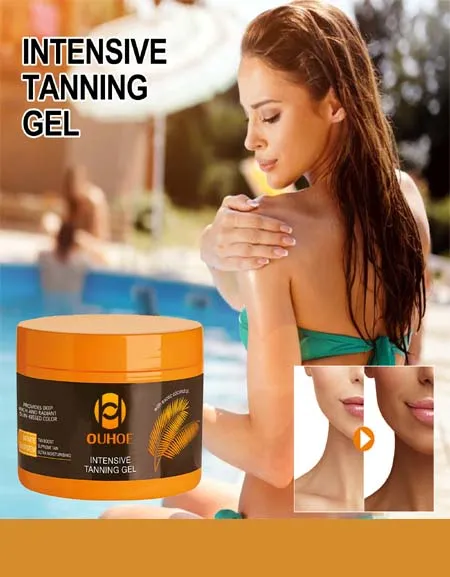 Seaside Sun Repair Gel: Enhances Tanning, Moisturizes, Promotes Healthy Skin Tone