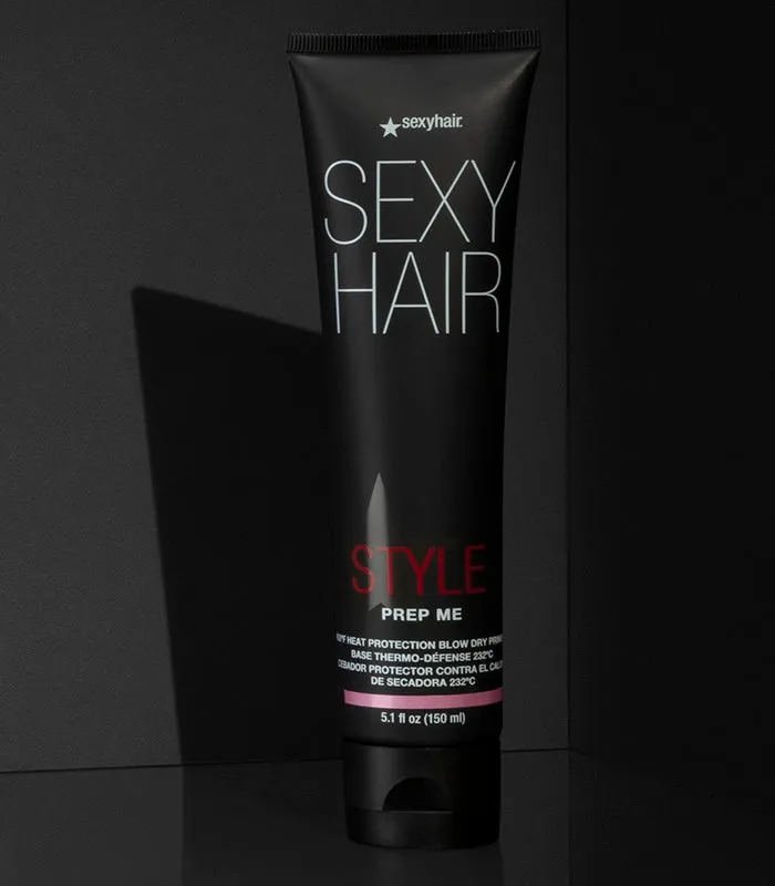 SexyHair Style Prep Me 450F Heat Protection Blow Dry Primer