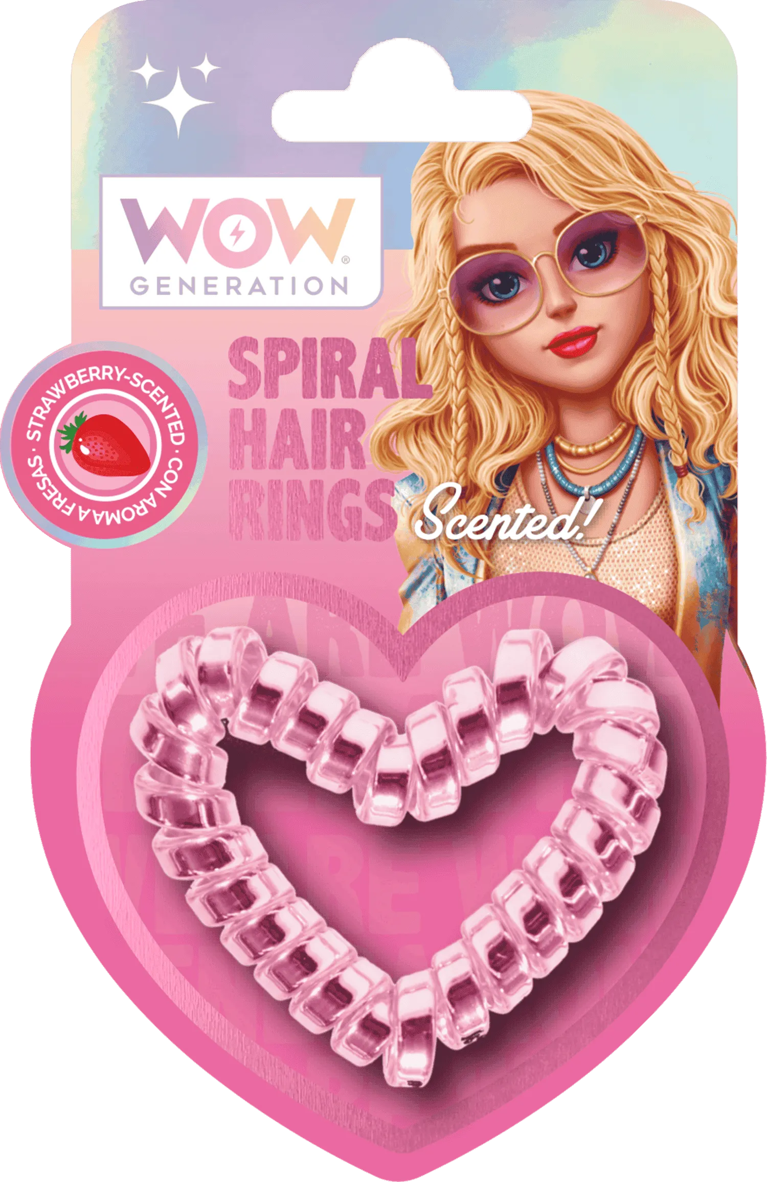 Shaped & Scented Hair Elastics In Cdu Wow Generation