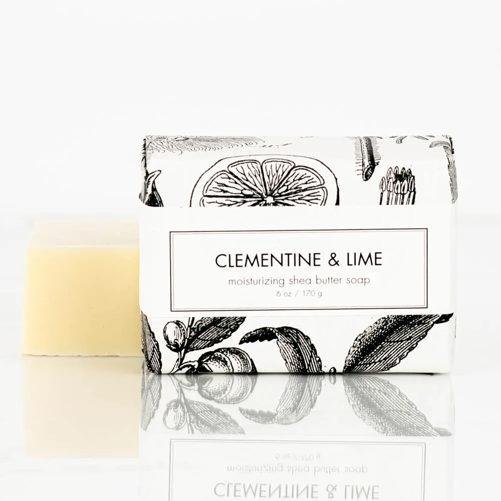 Shea Butter Soap - Clementine & Lime Bath Bar