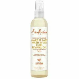 Shea Moisture: Coconut Custard Make It Last Wash N' Go Curl Revival Oil 8oz