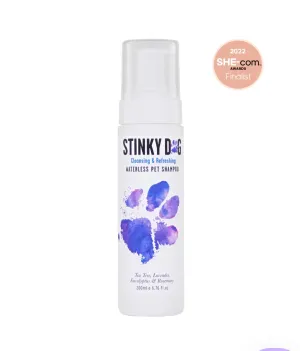 STINKYDOG Cleansing & Refreshing WATERLESS Pet Shampoo 200ml