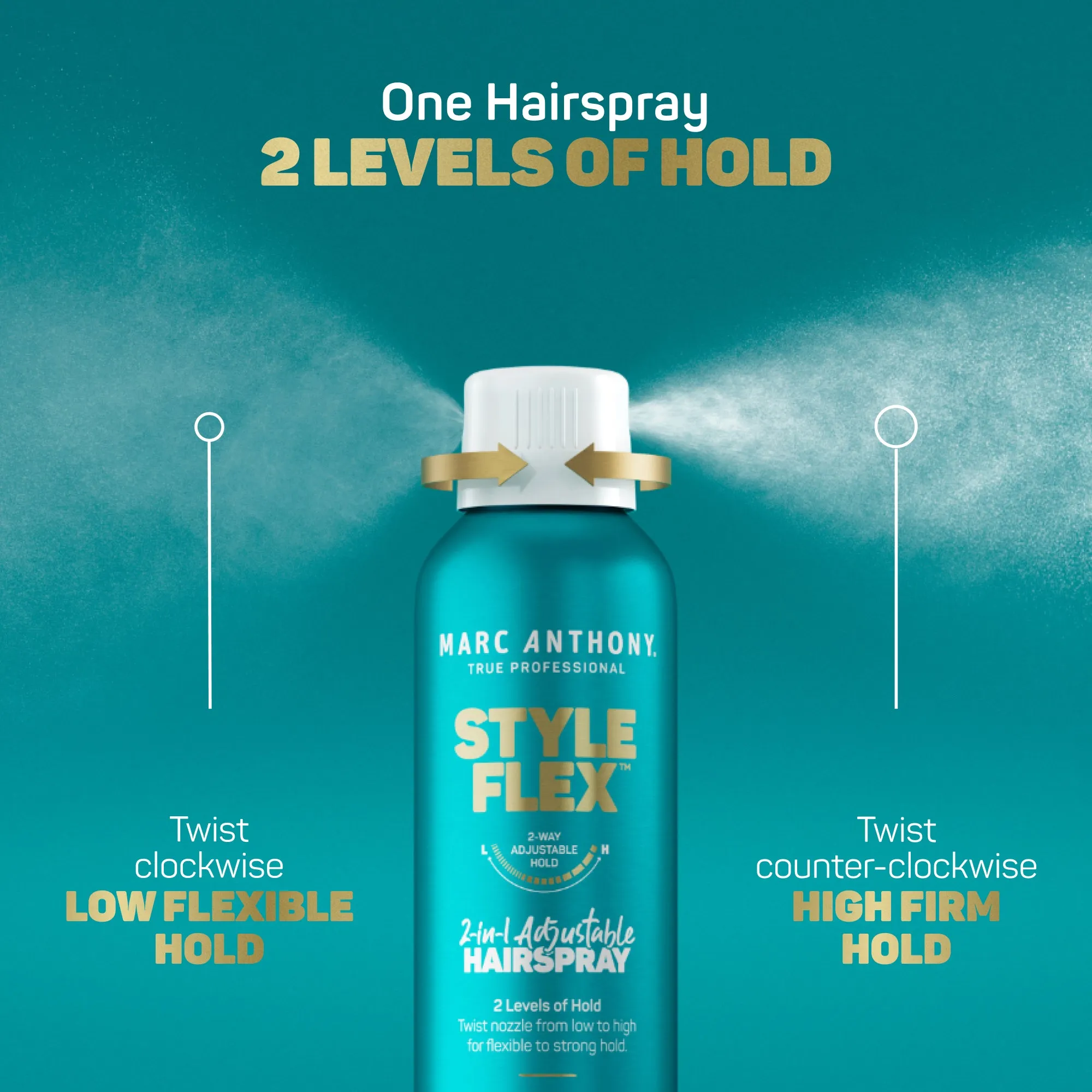 Style Flex™ <br> 2-In-1 Adjustable Hairspray